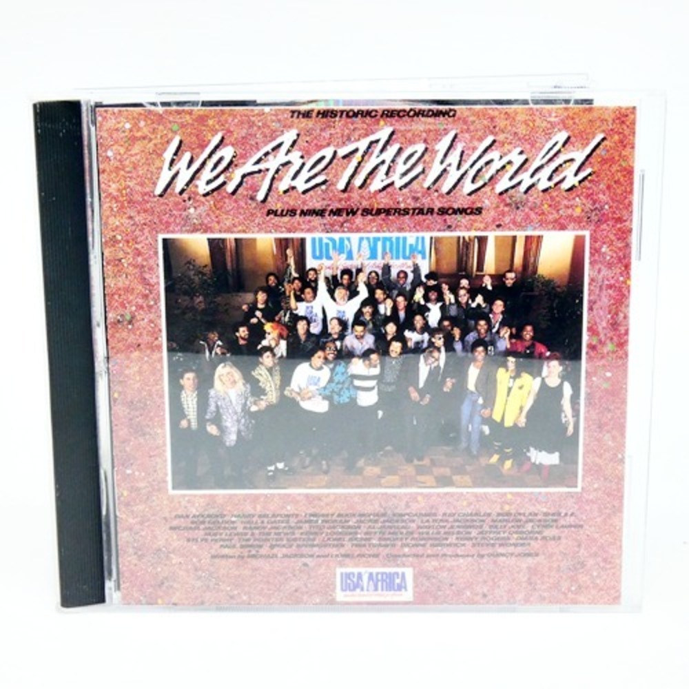 USA for Africa - We Are the World CD PolyGram Springsteen Prince OOP RARE